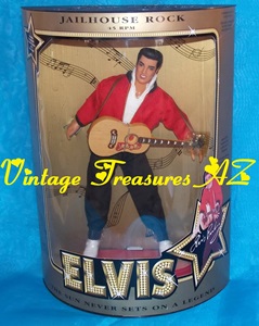 Elvis Presley Hasbro Jailhouse Rock 45 RPM The Sun Never Sets on a